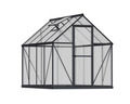 Växthus Mythos 4,6 m² Mörkgrå Canopia by Palram